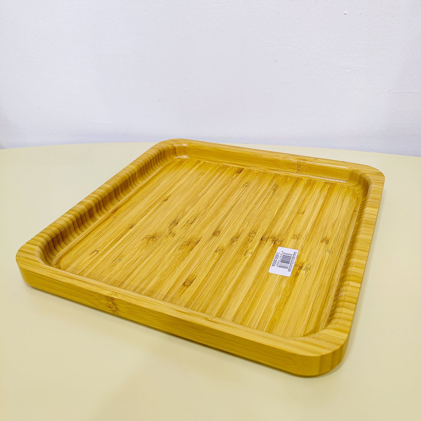 Plateau bambou caré