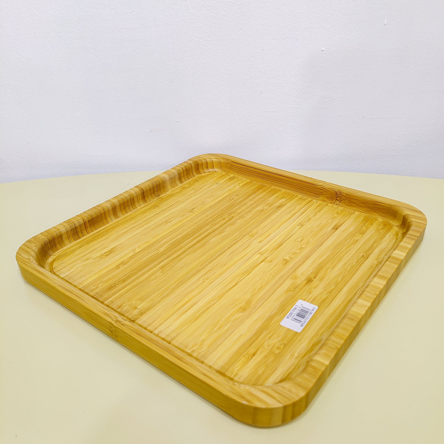Plateau bambou caré