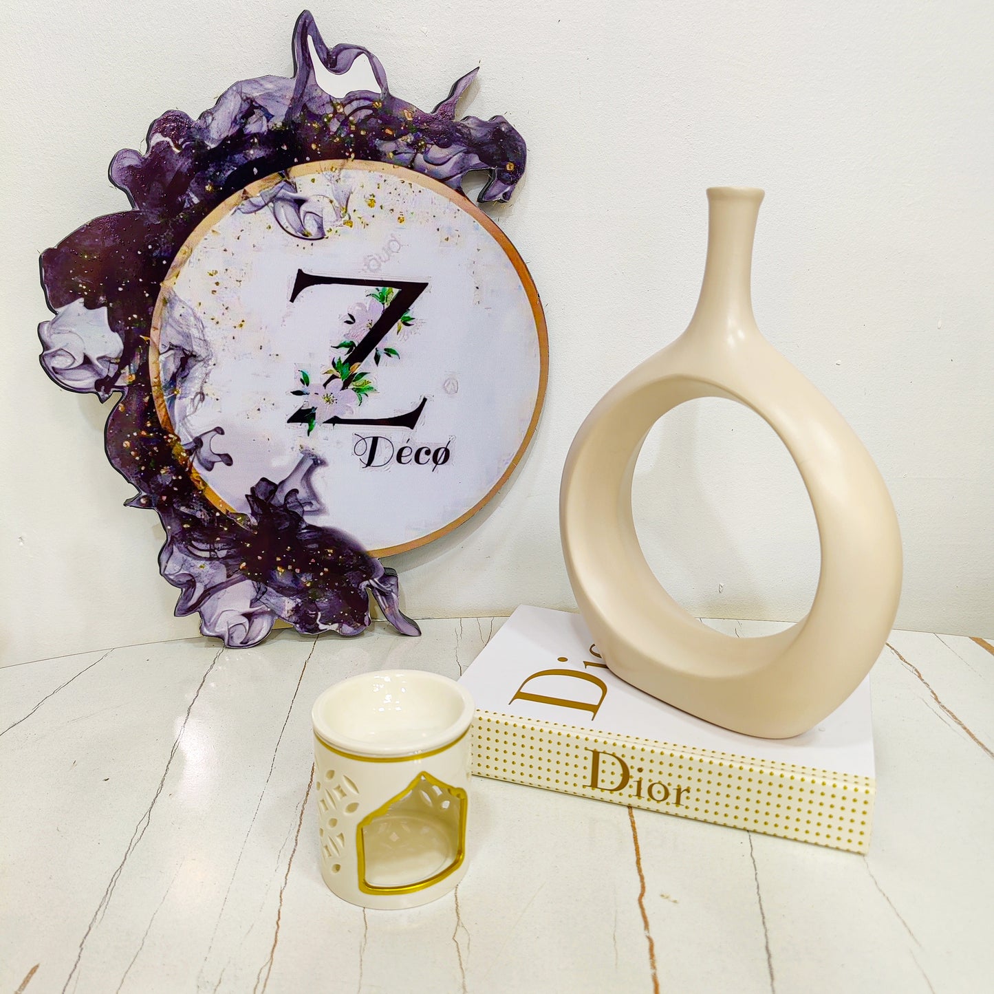 Vase céramique donut nnv