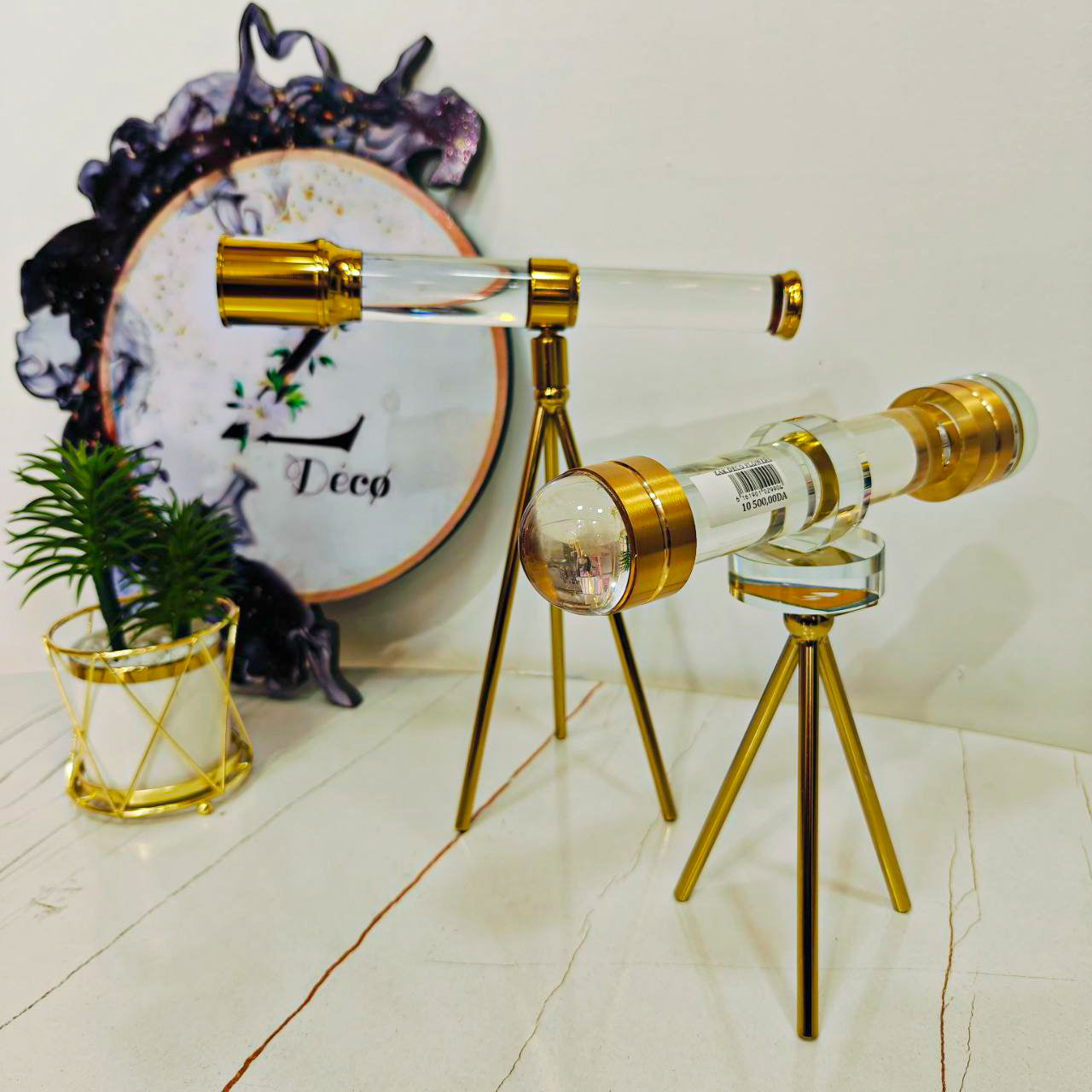 Télescope doré
