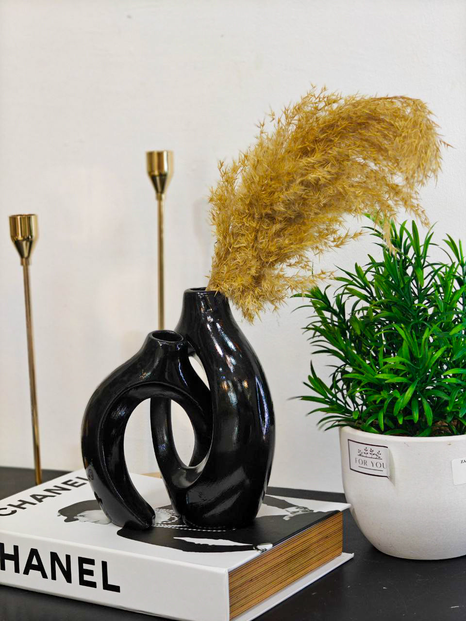 Vase doublé