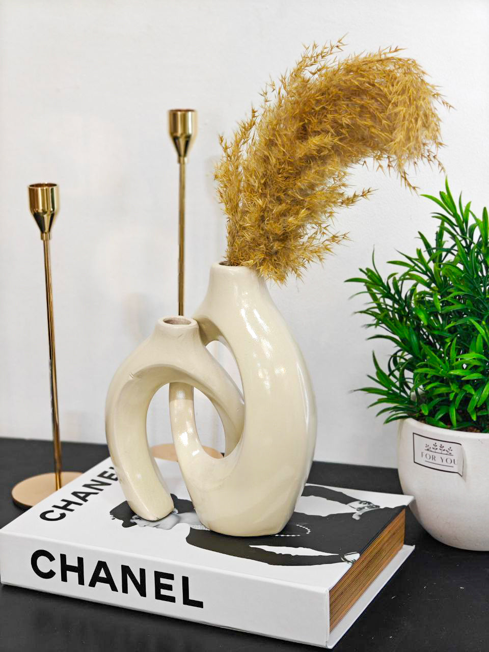 Vase doublé
