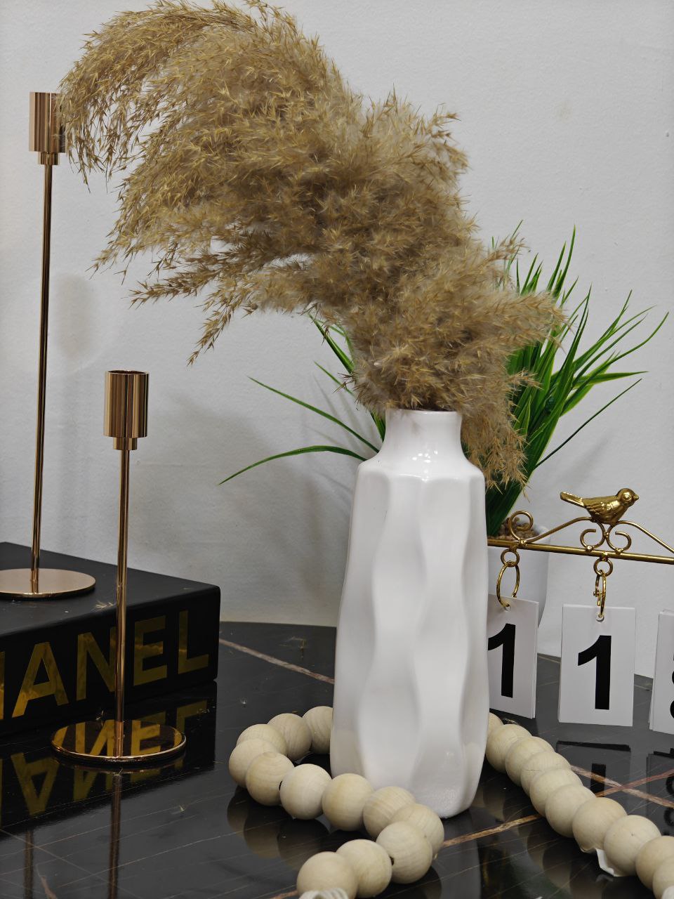 Vase blanc vide n02