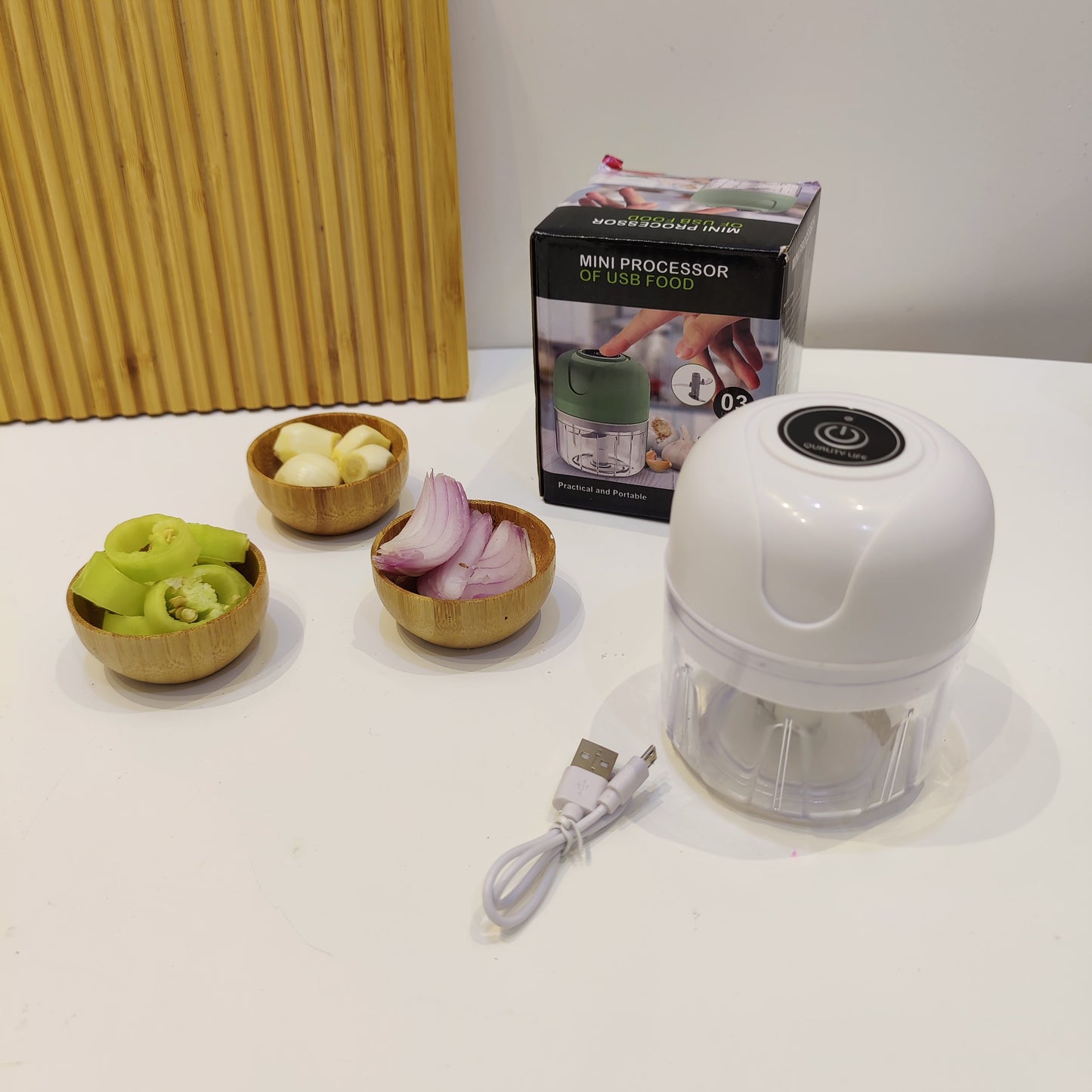 Mini hachoir usb food