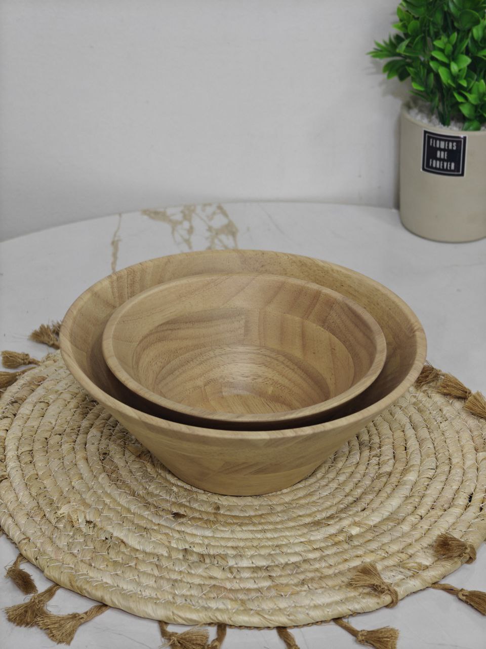 Assiette bambou grand modèle