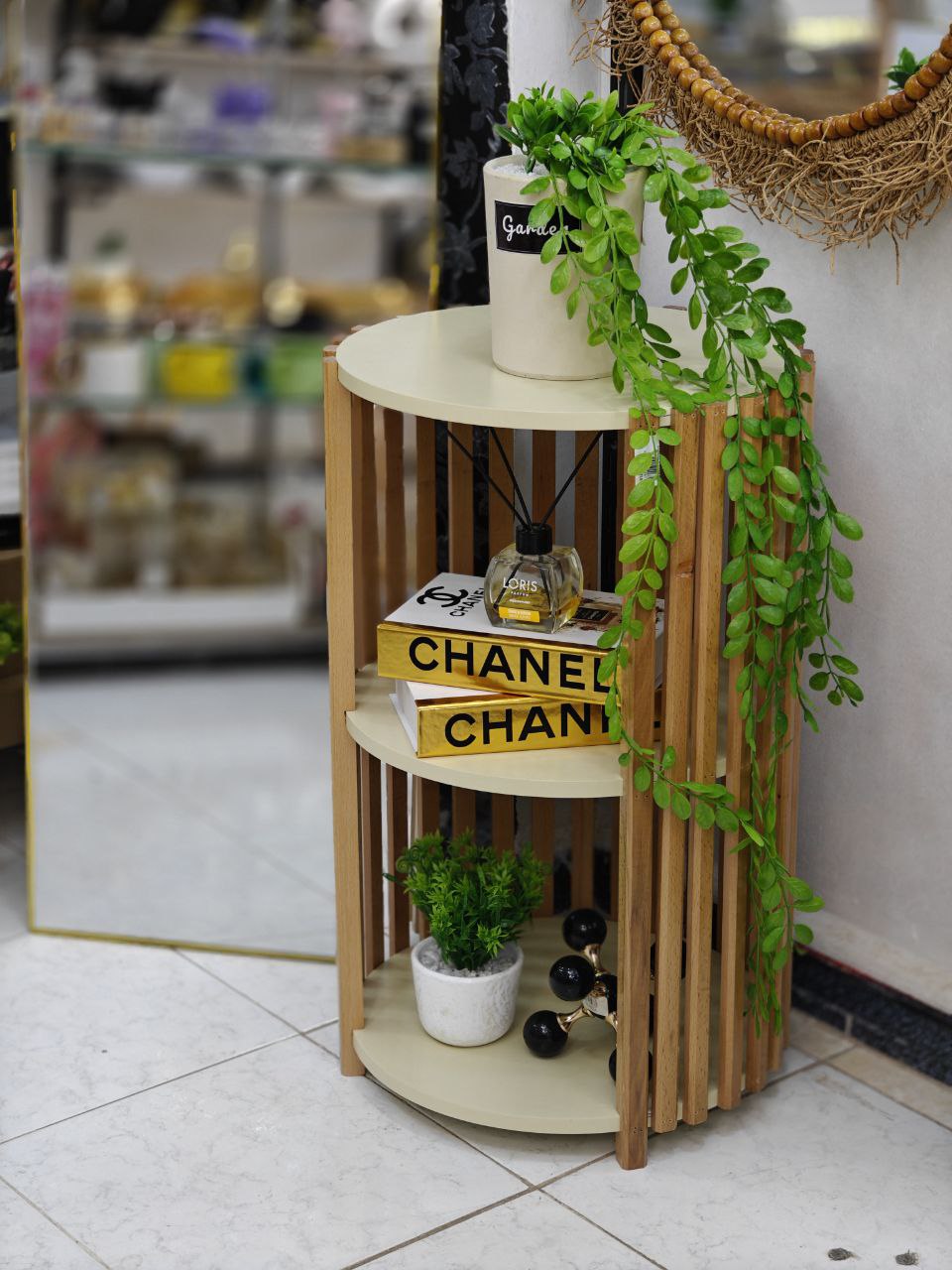 Table de coin 66 cm / 38 cm