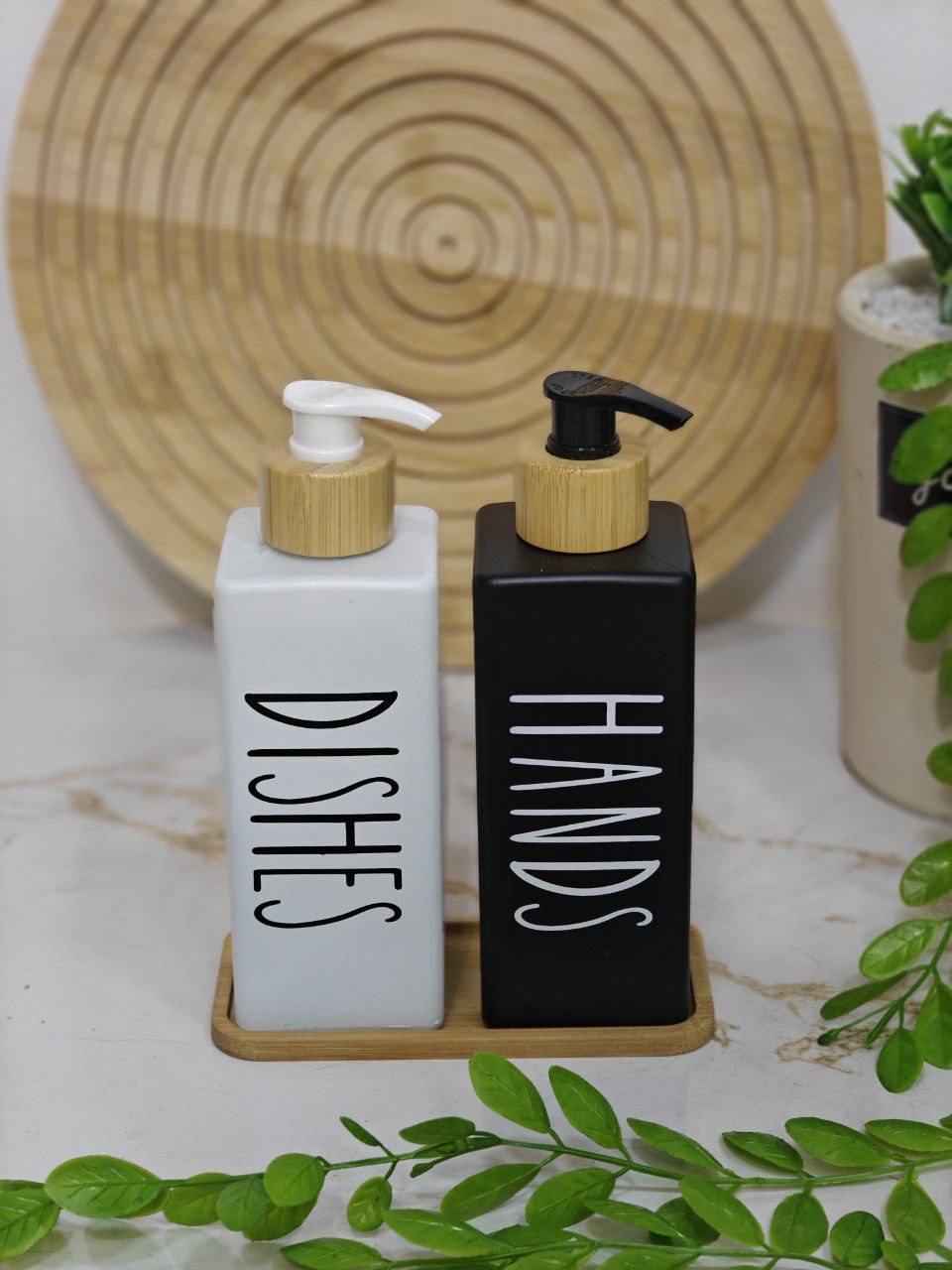Porte savon liquide