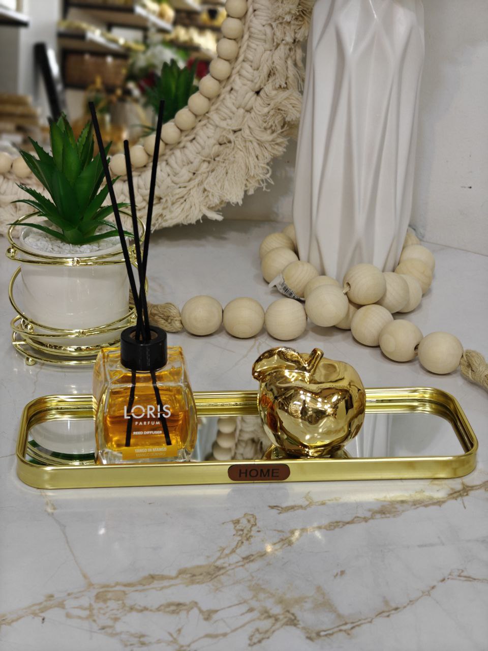 Plateau miroir rectangulaire smp