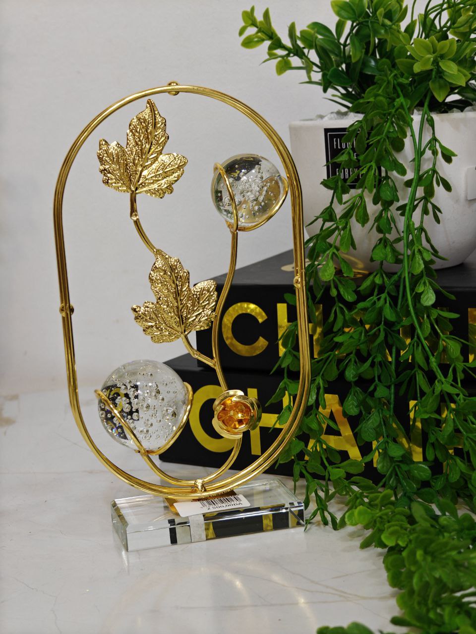 Décoration double cristal