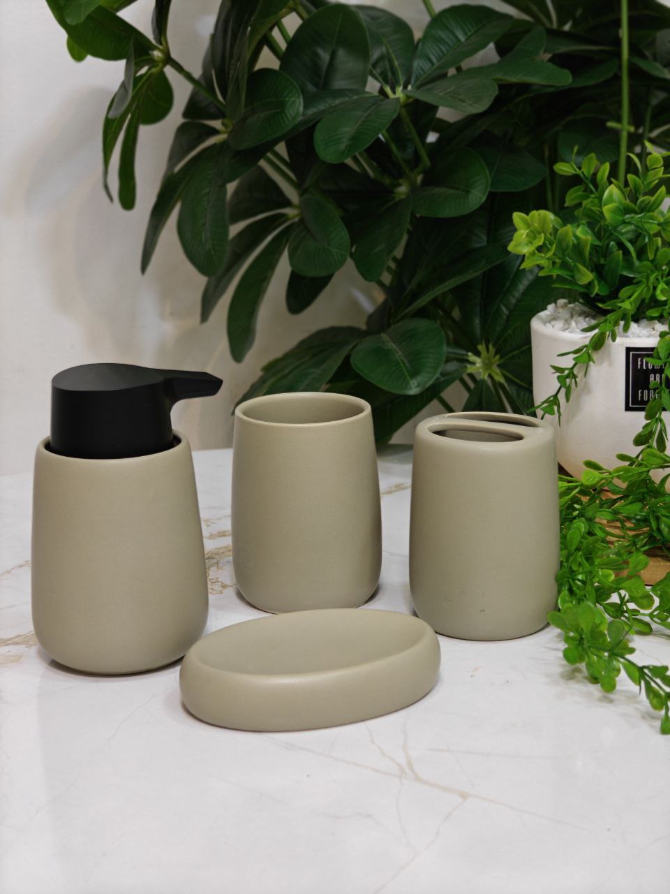 Set de bain 4 pièces