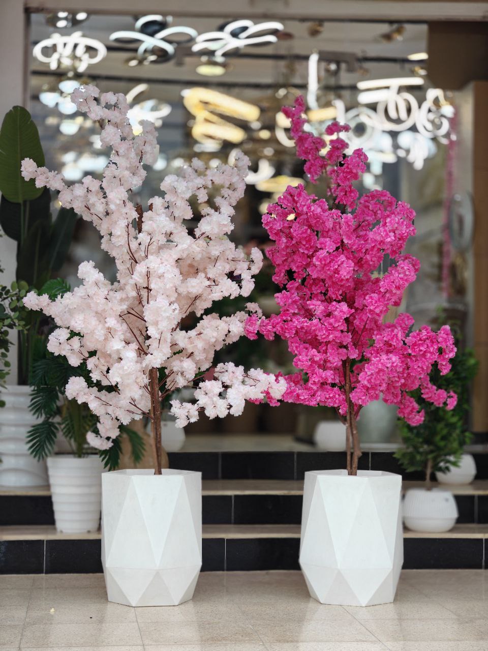 Grand plante art a fleurs 2.10 m