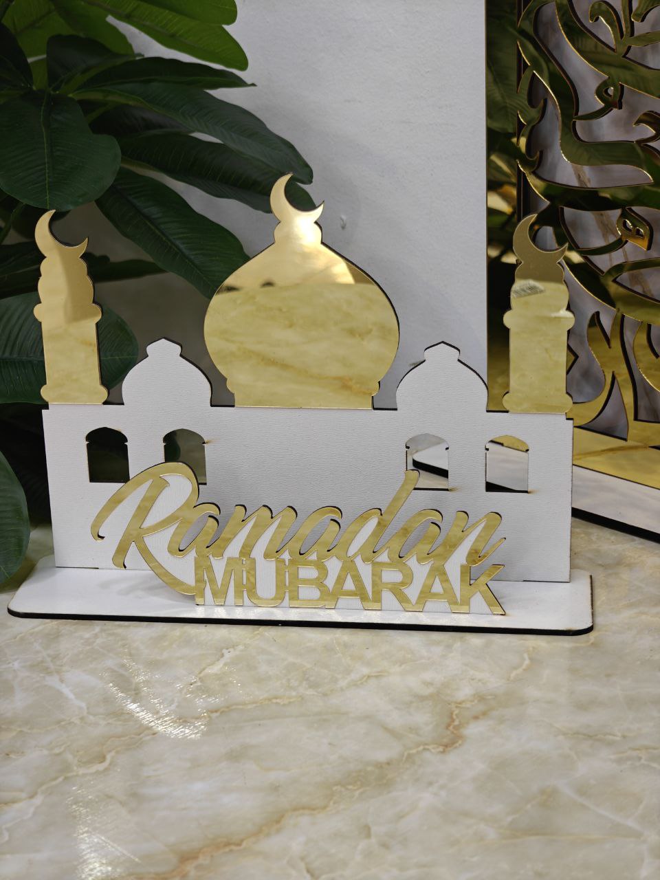 Porte serviette ramadan Mubarak
