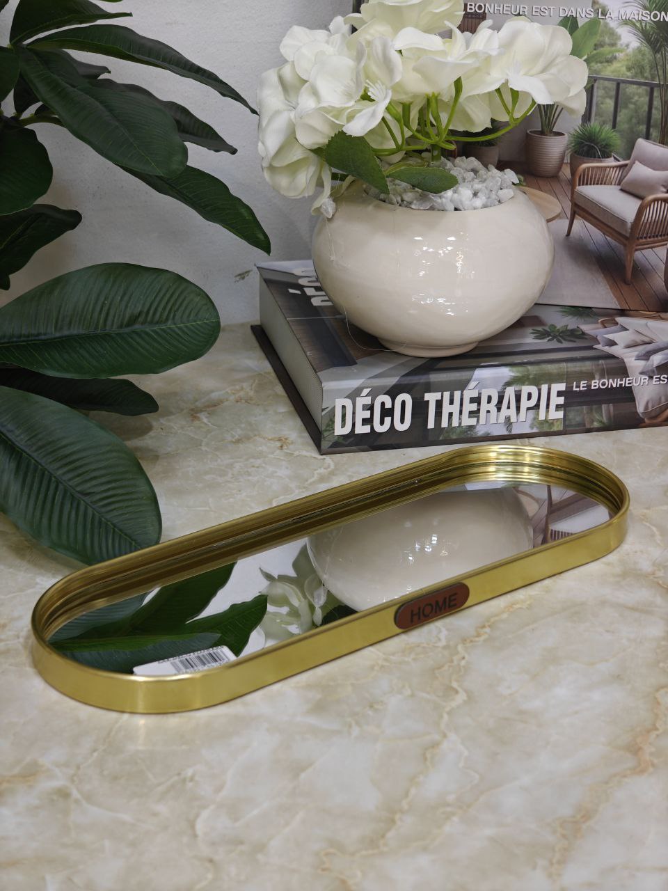 Plateau miroir smp ovale