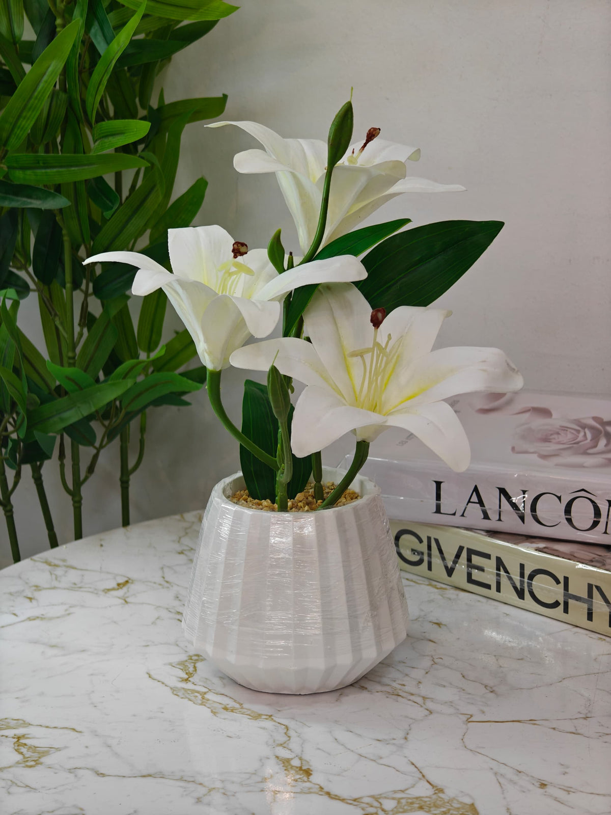 Plante art a fleur