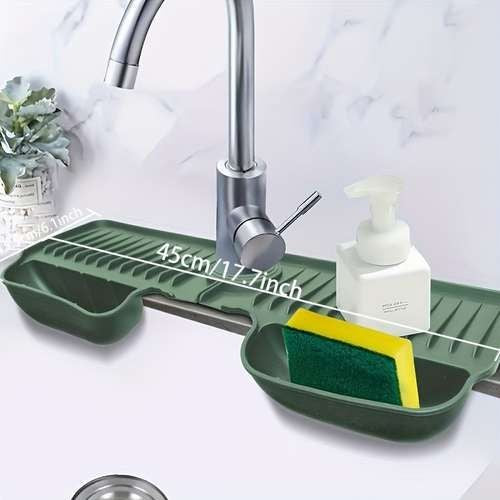 Tapis drainage en silicone gris