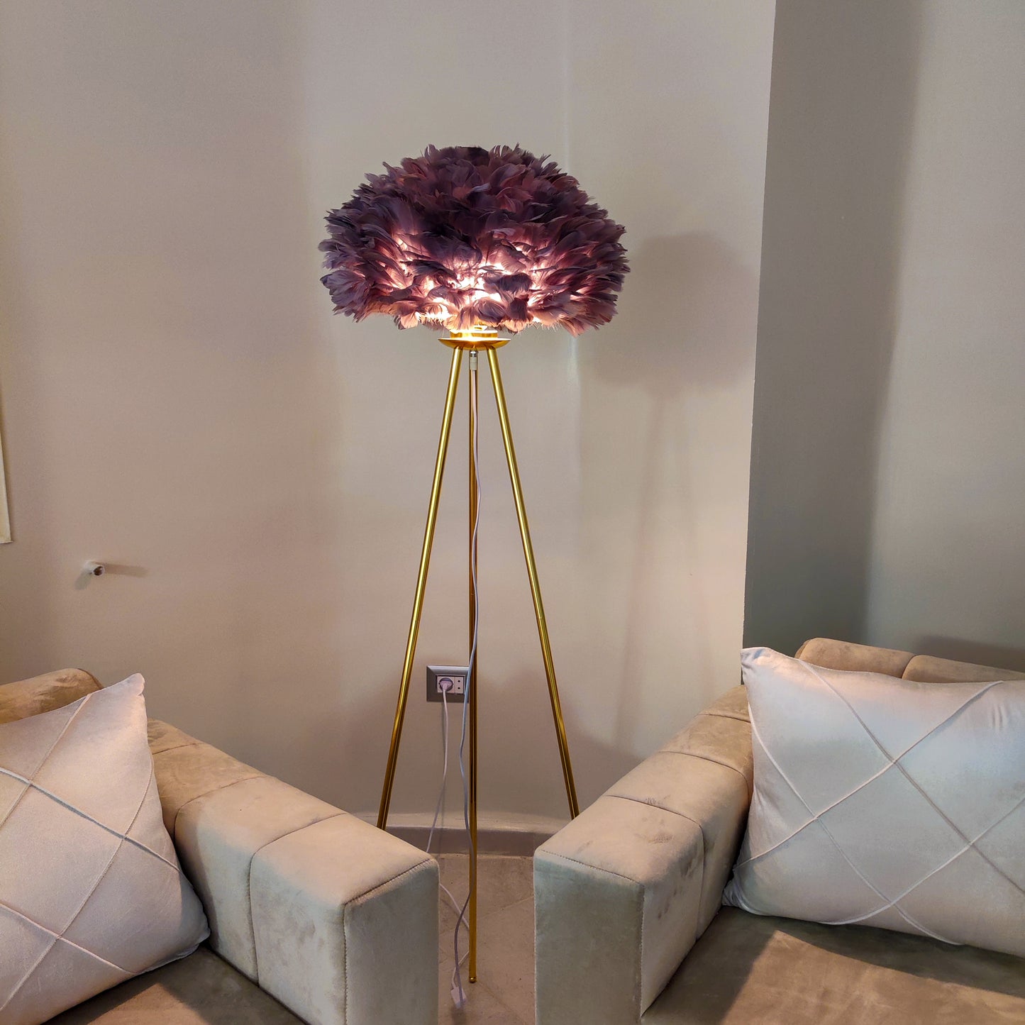 5.Lampadaire plume