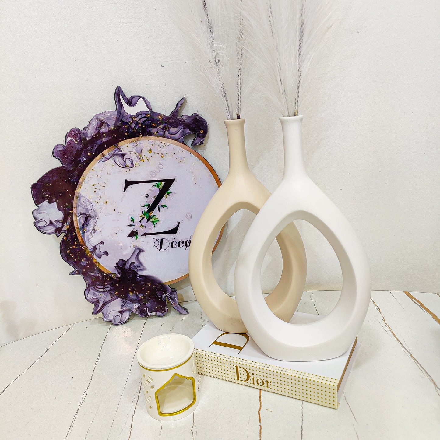 Vase céramique donut nnv