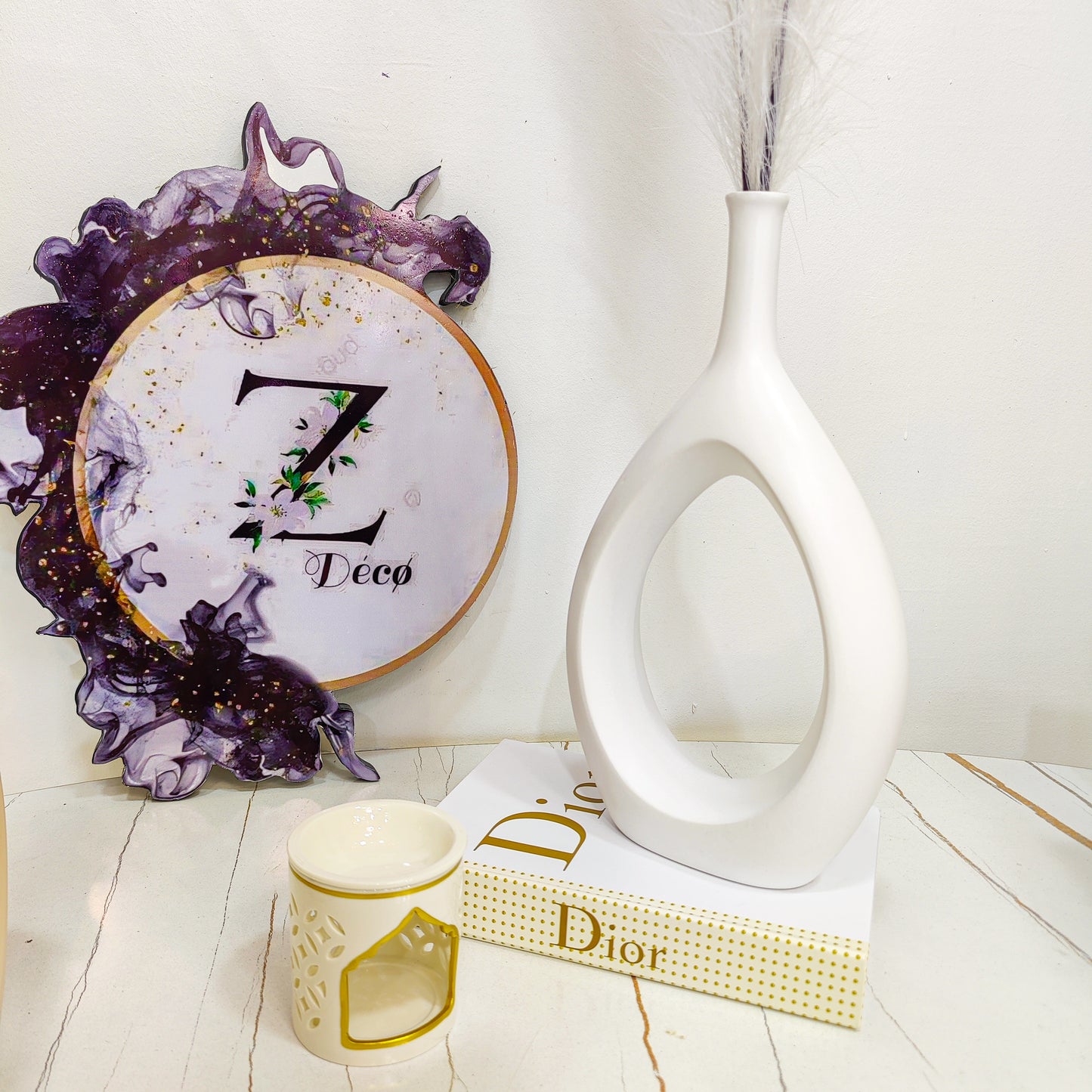 Vase céramique donut nnv