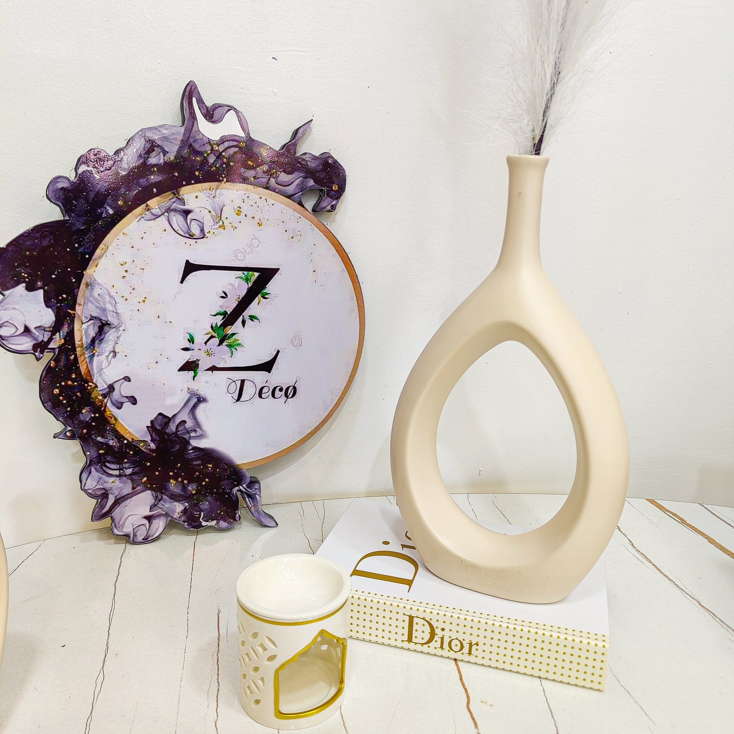 Vase céramique donut nnv