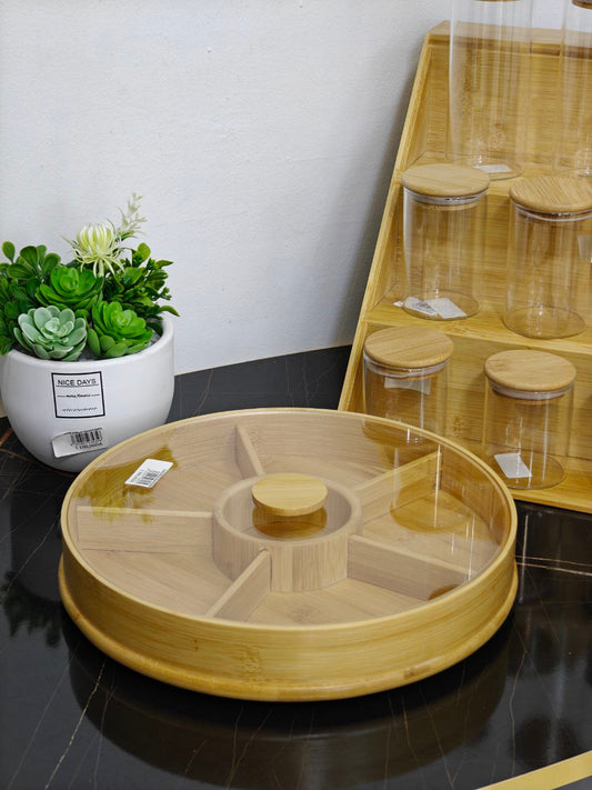 Porte fruits secs rond
