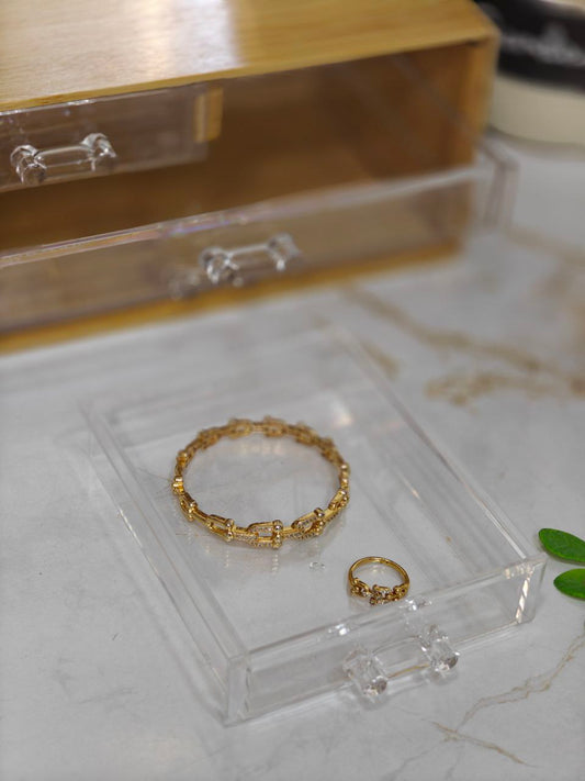 Porte accessoires en bambou
