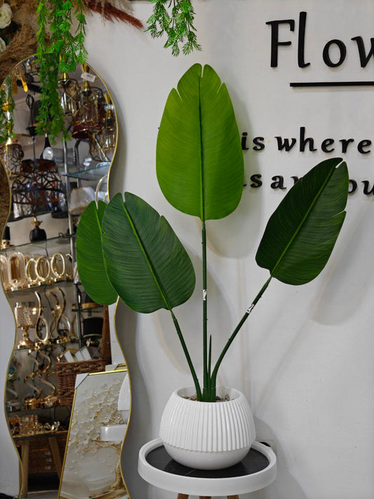 Plante artificielle banane 1m10 cm
