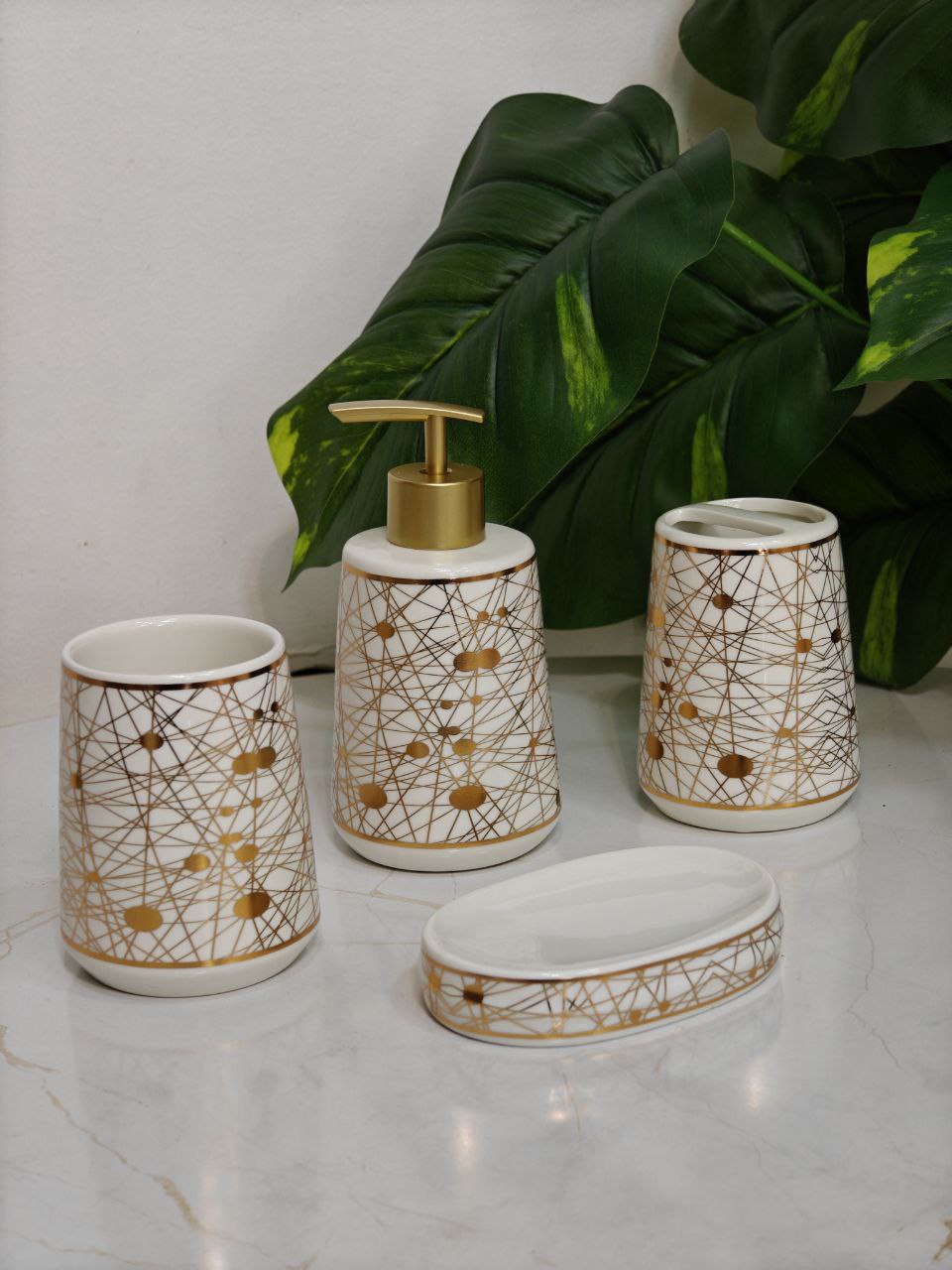 Set de bain en verre