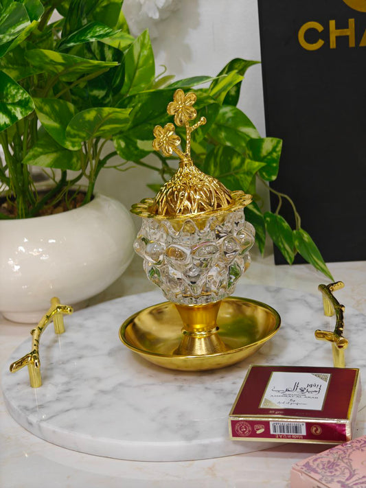 Bakhara fleurs cristal