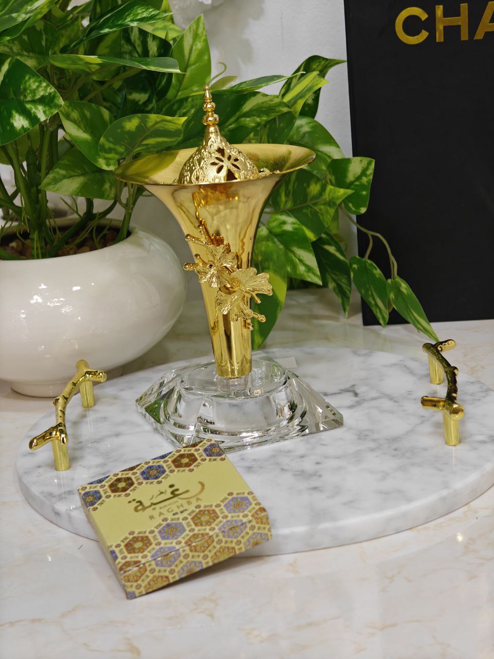 Bakhara doré base cristal