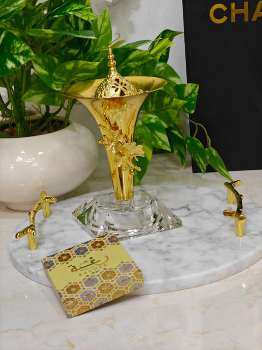Bakhara doré base cristal
