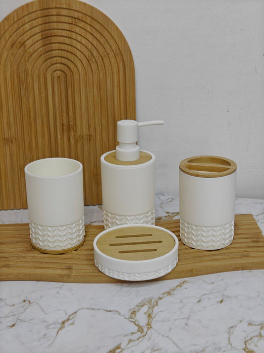 Set de bain incassable 4 pièces m2