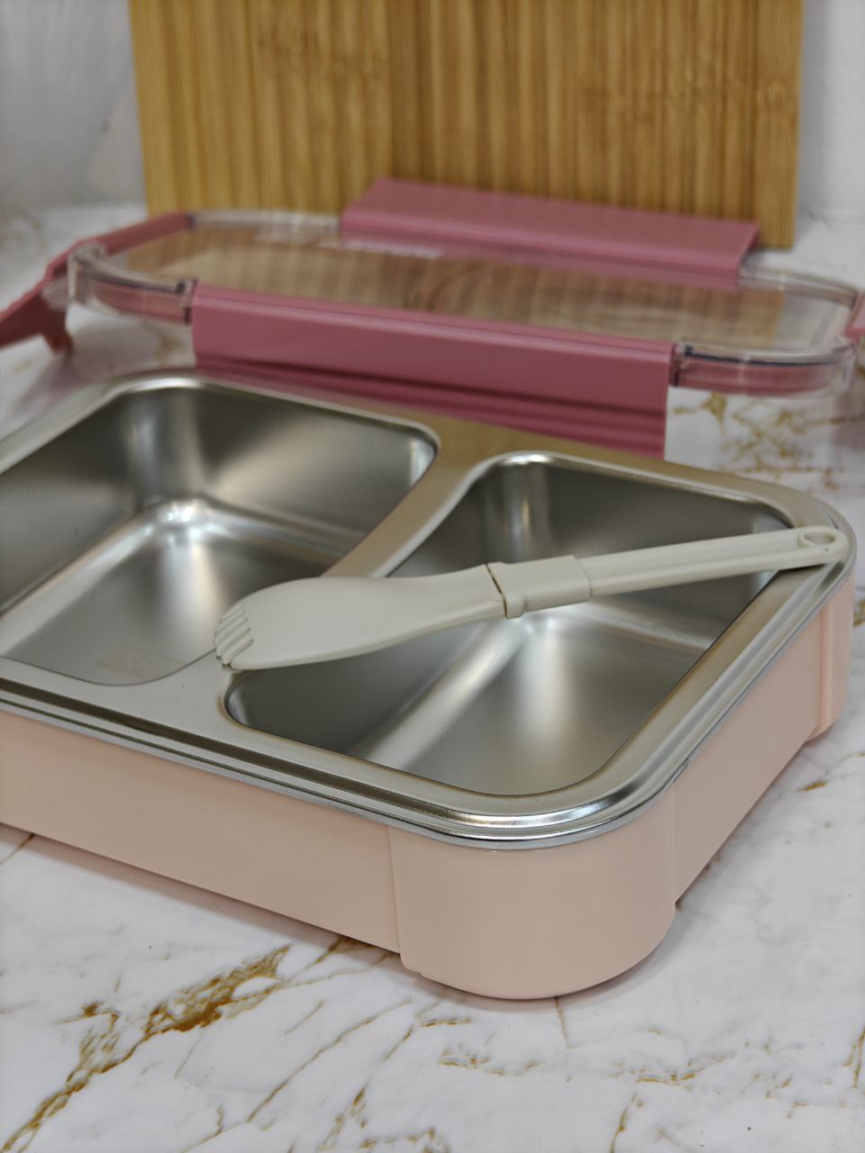 Lunch box inox