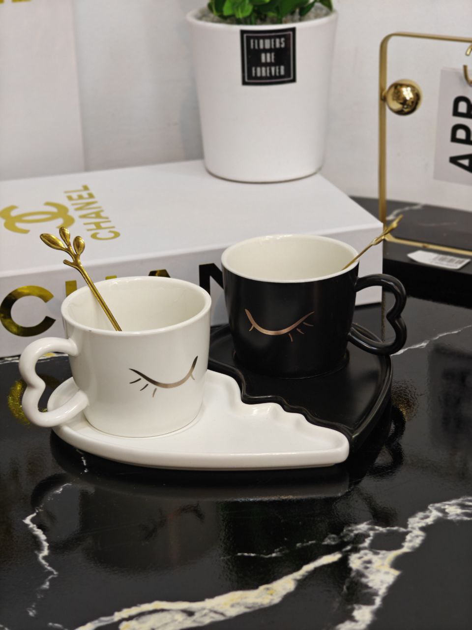 Shop couple noir et blanc