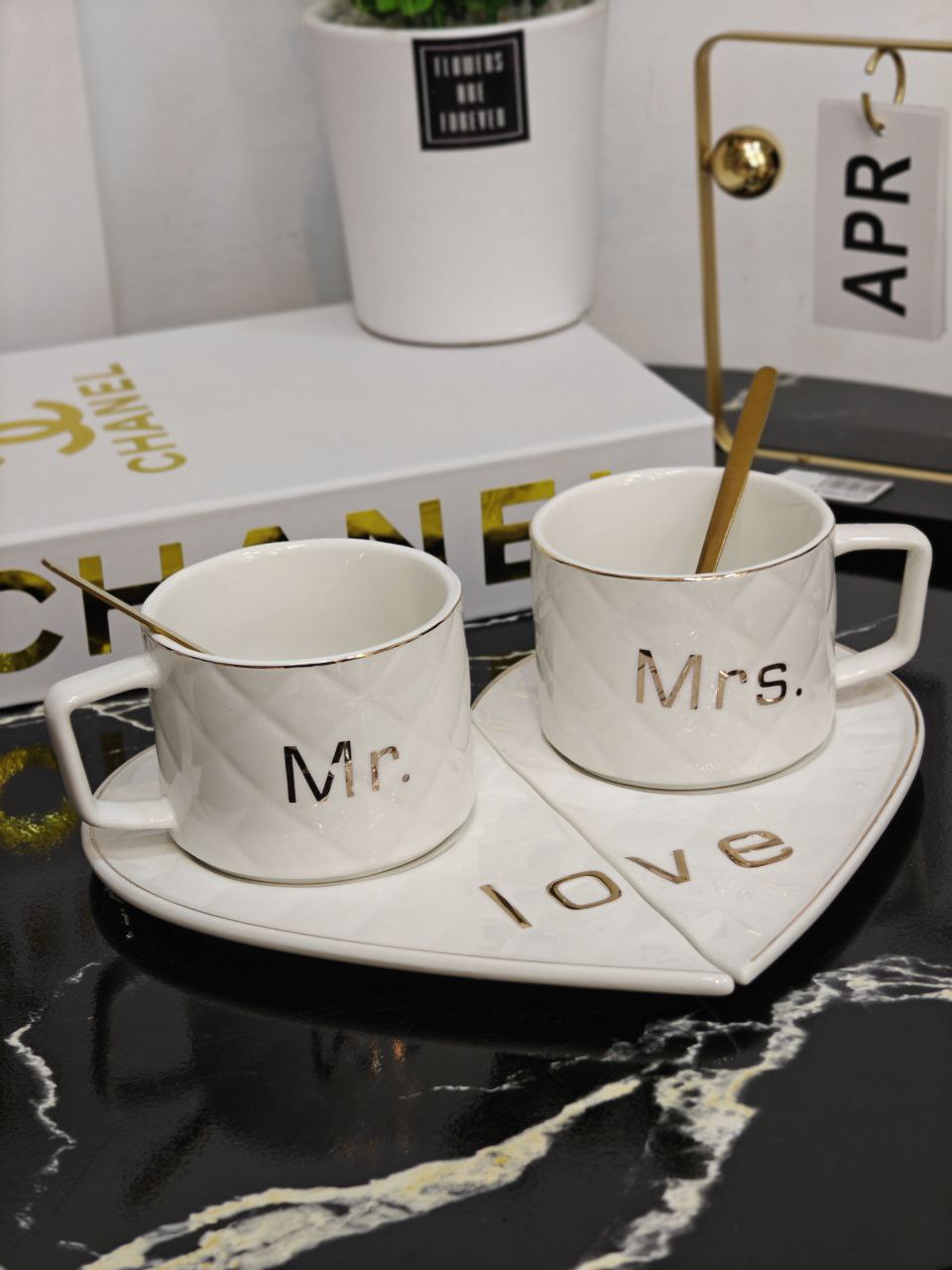 Shop couple blanc