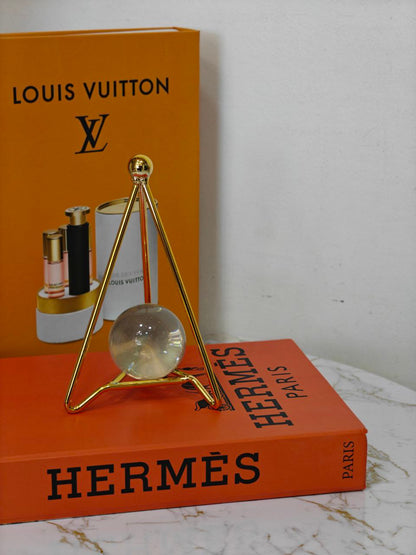 Boule cristal pyramide
