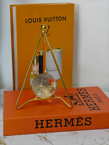 Boule cristal pyramide