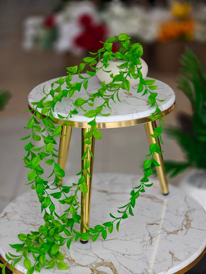 Plante artificielle pot en verre
