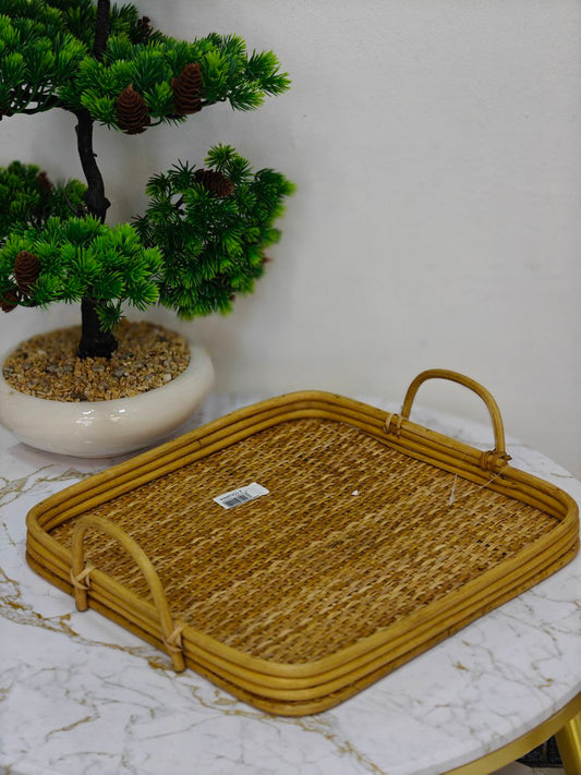 Plateau osier 30 cm / 30 cm