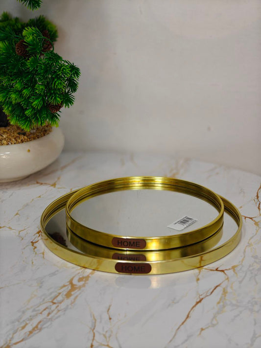 Plateau miroir smp rond