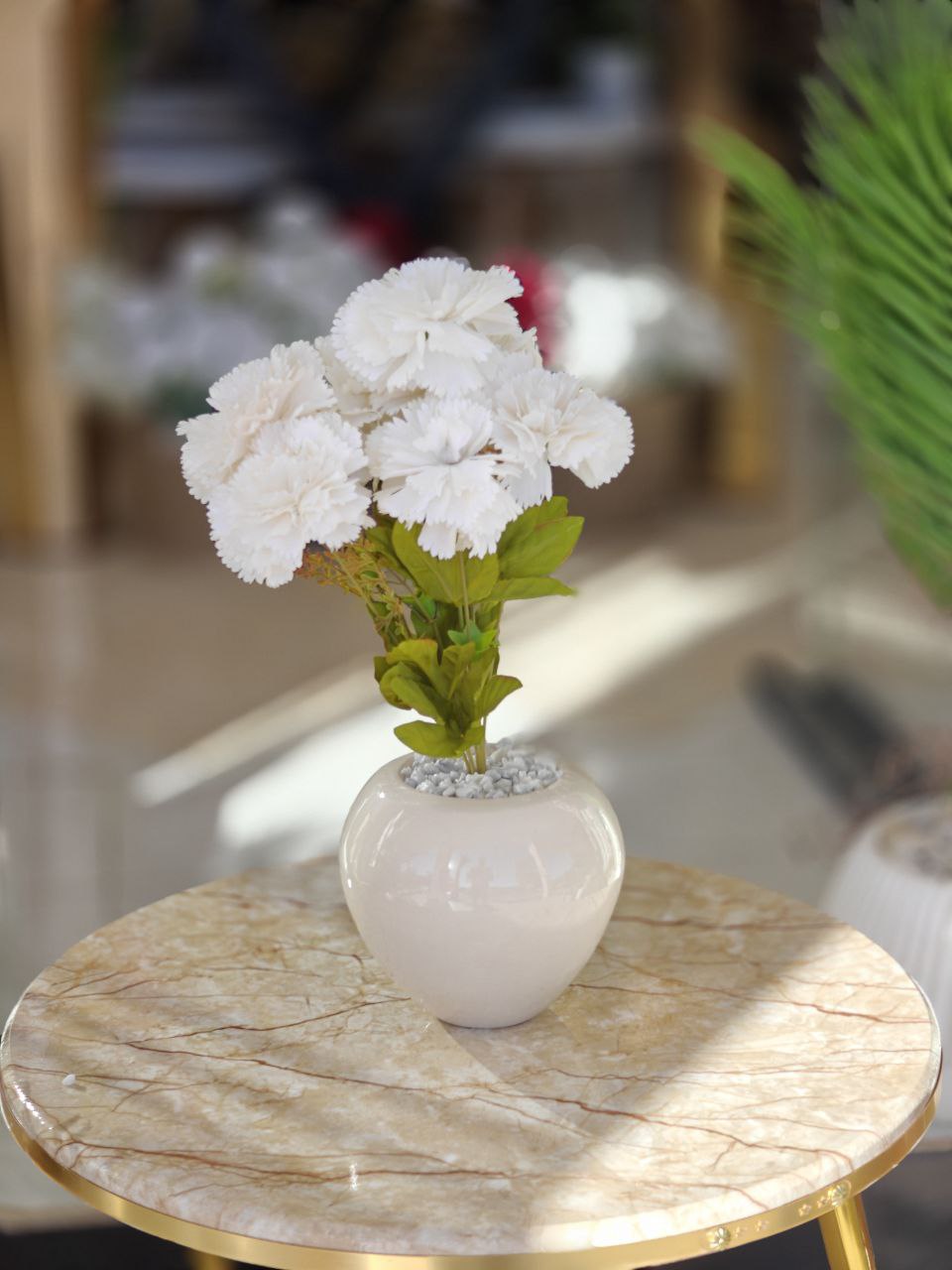 Plante artificielle a fleurs