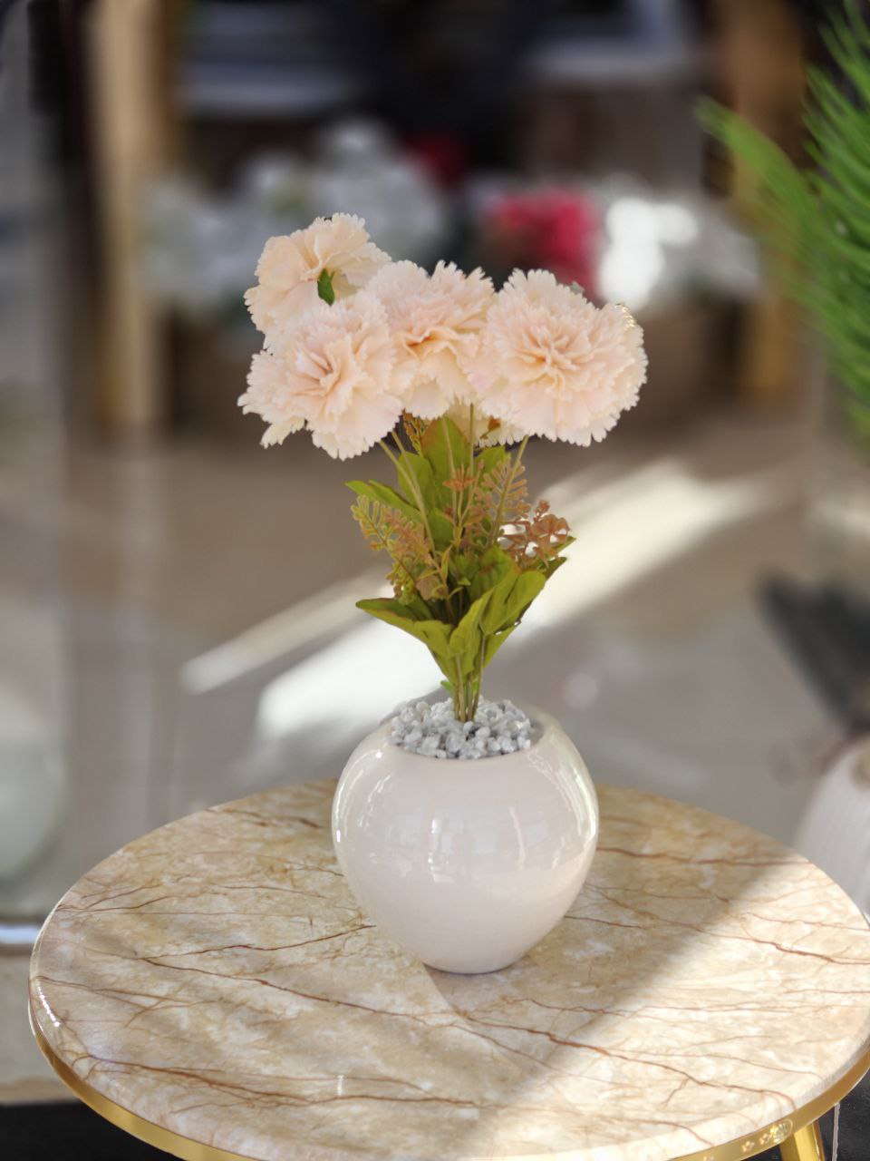 Plante artificielle a fleurs