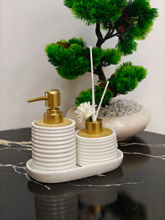 Porte savon et diffuseur salle de bain