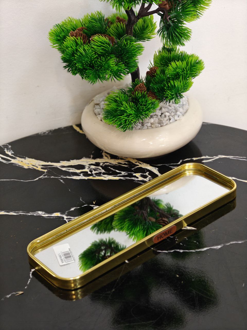 Plateau miroir rectangulaire smp