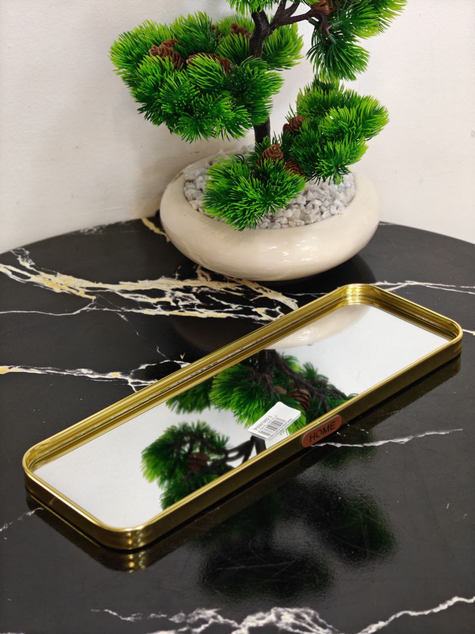 Plateau miroir rectangulaire smp