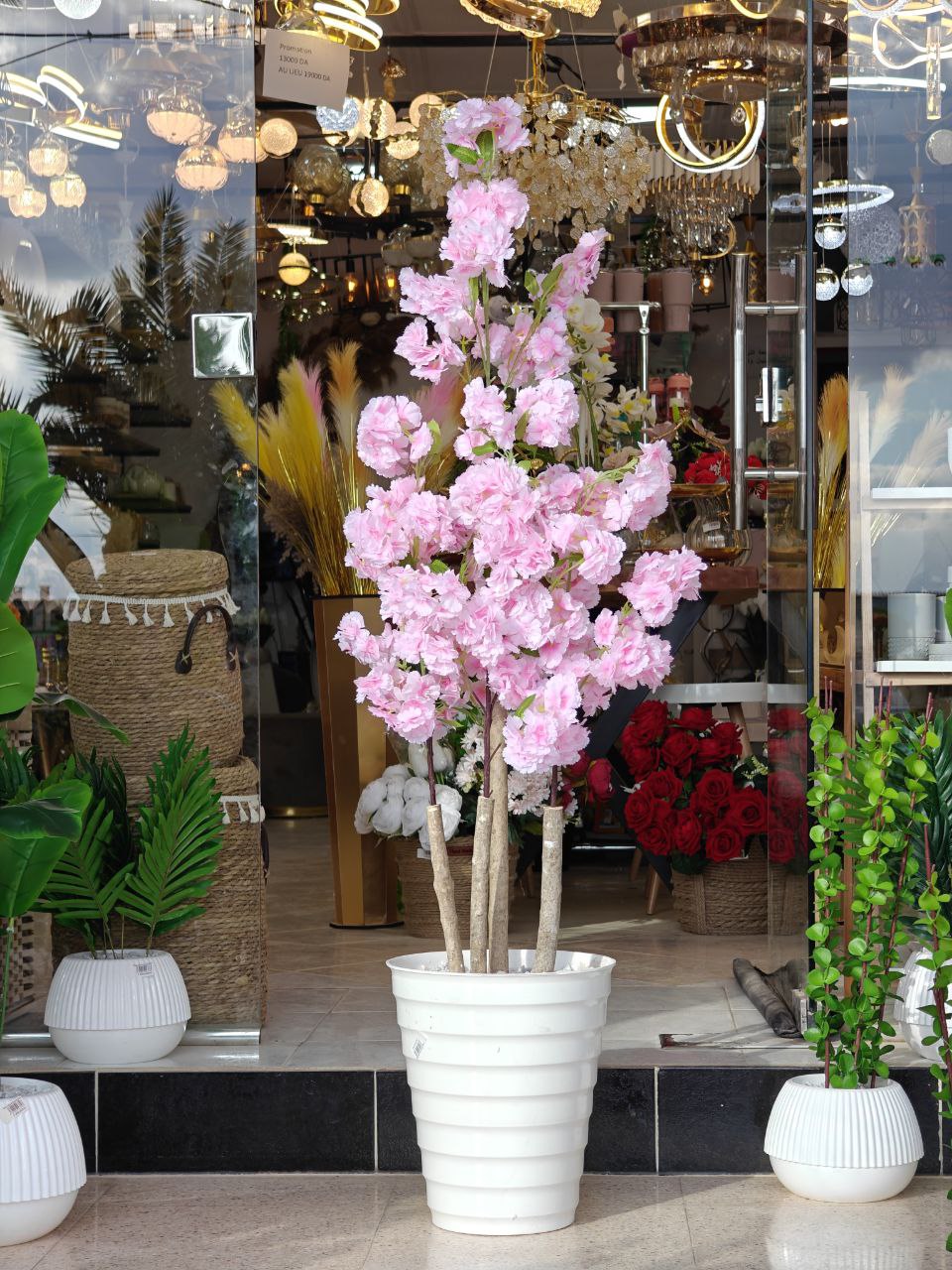 Plante artificiel a fleurs