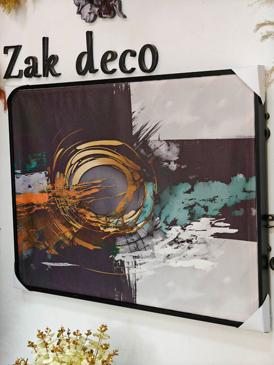 Cadre noir  1 m / 70 cm