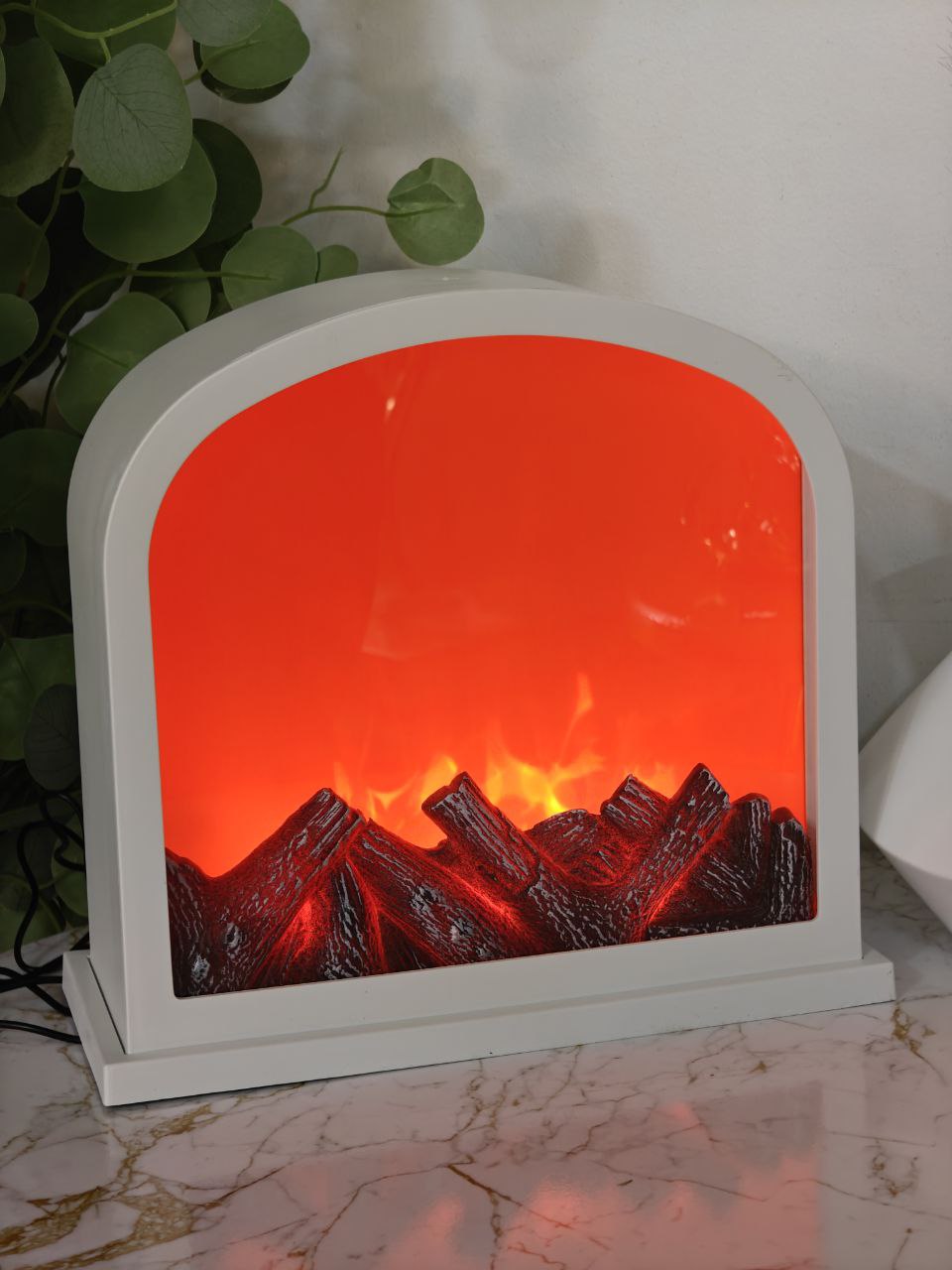 Chemini blanc 30 cm /13cm la hauteur 28cm