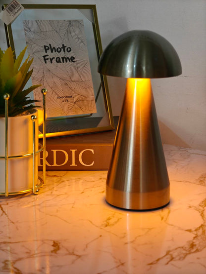 Veilleuse champignon 3 position rechargeable sans fils