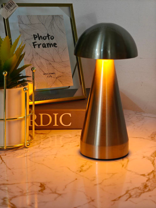 Veilleuse champignon 3 position rechargeable sans fils