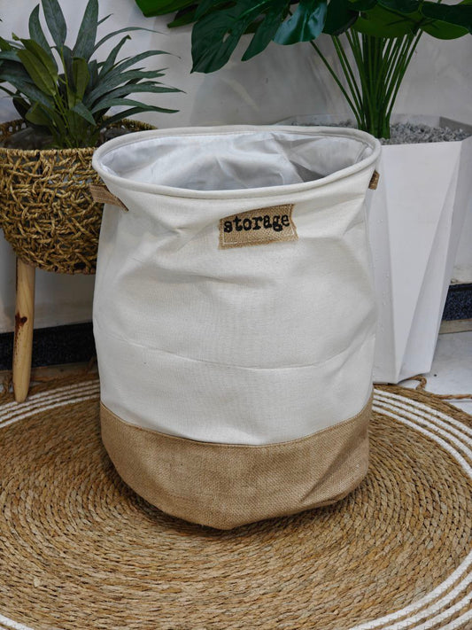 Panier a linge pliable